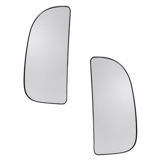 Replacement - Driver and Passenger Side Mirror Glass Set (Non-Heated) (Standard Line)