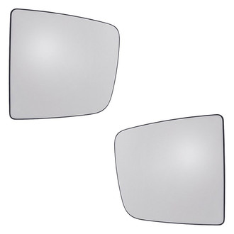 Replacement - Driver and Passenger Side Manual Mirror Glass Set (Standard Line)