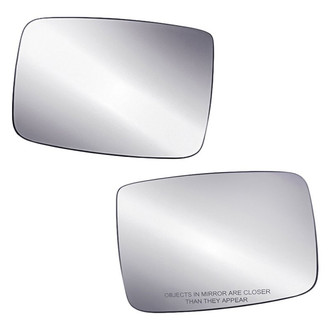 Replacement - Driver and Passenger Side Manual Mirror Glass Set (Non-Heated) (Standard Line)