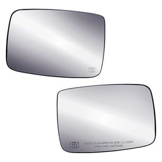 Replacement - Driver and Passenger Side Power Mirror Glass Set (Heated) (Standard Line)