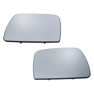 Replacement - Driver and Passenger Side Mirror Glass Set (Heated) (Standard Line)