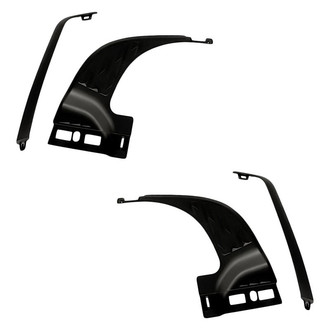 Replacement - Rear Outer Driver and Passenger Side Bumper Step Pad Set (Standard Line)