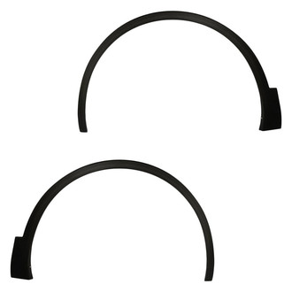 Replacement - Front Driver and Passenger Side Wheel Arch Molding Set (CAPA Certified)