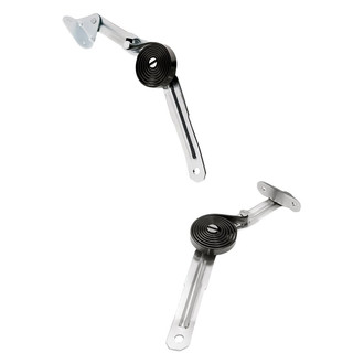 Replacement - Driver and Passenger Side Hood Hinge Spring Set (Standard Line)