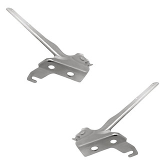 Replacement - Driver and Passenger Side Hood Hinge Set (Standard Line)