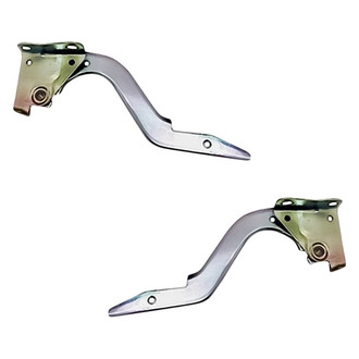 Replacement - Driver and Passenger Side Hood Hinge Set (Standard Line)