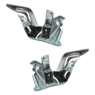 Replacement - Driver and Passenger Side Hood Hinge Set (Standard Line)