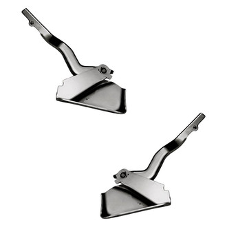 Replacement - Driver and Passenger Side Hood Hinge Set (Standard Line)