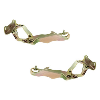 Replacement - Driver and Passenger Side Hood Hinge Set (Standard Line)