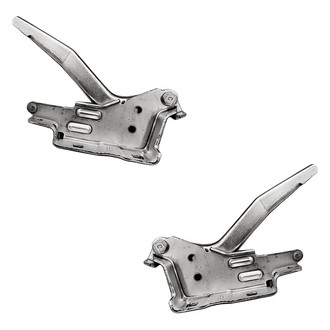 Replacement - Driver and Passenger Side Hood Hinge Set (Standard Line)