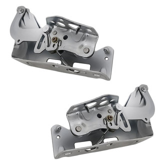 Replacement - Driver and Passenger Side Hood Hinge Set (Standard Line)