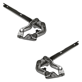 Replacement - Driver and Passenger Side Hood Hinge Set (Standard Line)