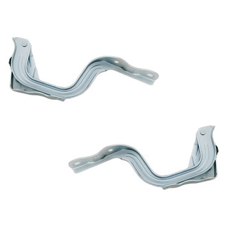 Replacement - Driver and Passenger Side Hood Hinge Set (Standard Line)