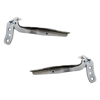 Replacement - Driver and Passenger Side Hood Hinge Set (Standard Line)