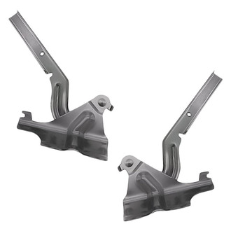 Replacement - Driver and Passenger Side Hood Hinge Set (Standard Line)