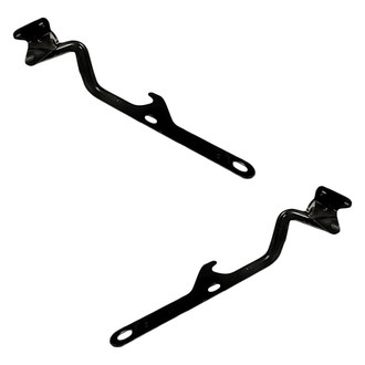 Replacement - Driver and Passenger Side Hood Hinge Set (Standard Line)