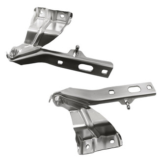 Replacement - Driver and Passenger Side Hood Hinge Set (Standard Line)