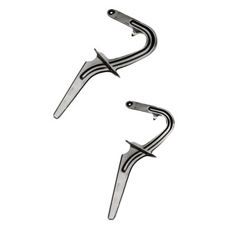 Replacement - Driver and Passenger Side Hood Hinge Set (Standard Line)