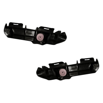 Replacement - Rear Upper Driver and Passenger Side Bumper Cover Retainer Bracket Set (CAPA Certified)