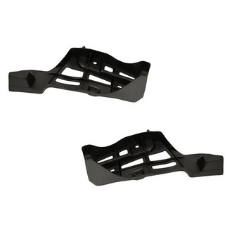 Replacement - Rear Driver and Passenger Side Bumper Cover Side Retainer Bracket Set (Standard Line)