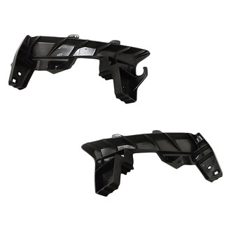Replacement - Front Upper Driver and Passenger Side Bumper Cover Support Bracket Set (Standard Line)