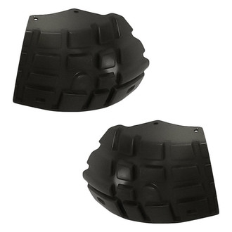 Replacement - Front Driver and Passenger Side Bumper Cover Front Side Support Bracket Set (Standard Line)