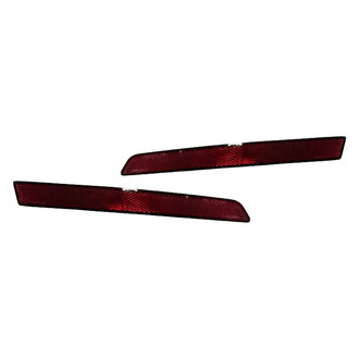 Replacement - Rear Inner Driver and Passenger Side Bumper Reflector Set (Standard Line)