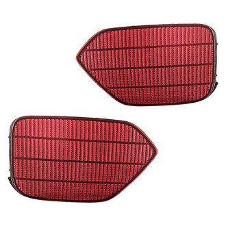 Replacement - Rear Driver and Passenger Side Bumper Reflector Set (CAPA Certified)
