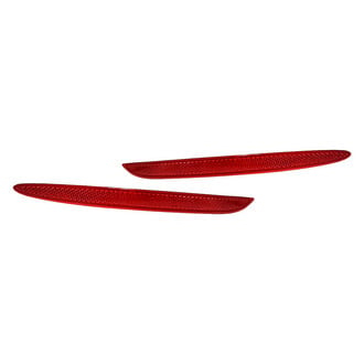 Replacement - Rear Driver and Passenger Side Bumper Reflector Set (Standard Line)