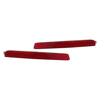 Replacement - Rear Driver and Passenger Side Bumper Reflector Set (Standard Line)