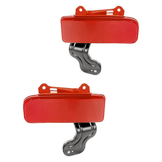 Replacement - Rear Driver and Passenger Side Bumper Reflector Set (Standard Line)
