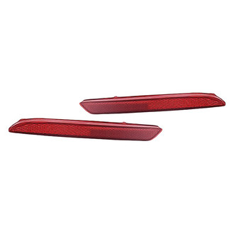 Replacement - Rear Driver and Passenger Side Bumper Reflector Set (Standard Line)