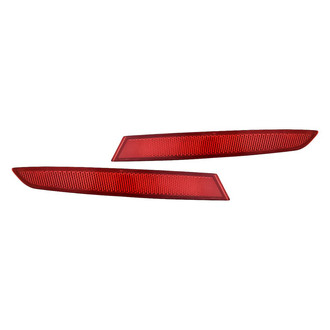 Replacement - Rear Driver and Passenger Side Bumper Reflector Set (Standard Line)