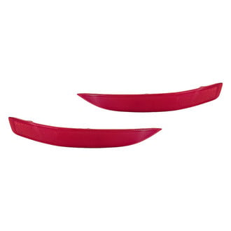 Replacement - Rear Driver and Passenger Side Bumper Reflector Set (CAPA Certified)