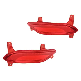 Replacement - Rear Driver and Passenger Side Bumper Reflector Set (CAPA Certified)
