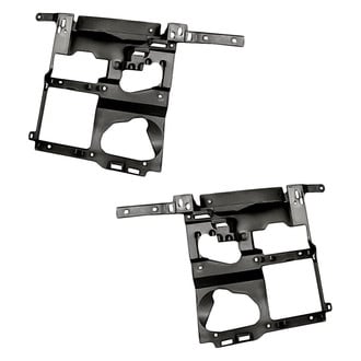 Replacement - Driver and Passenger Side Headlight Support Set (Standard Line)