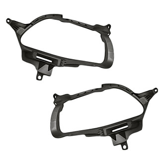Replacement - Driver and Passenger Side Headlight Bracket Set (Standard Line)