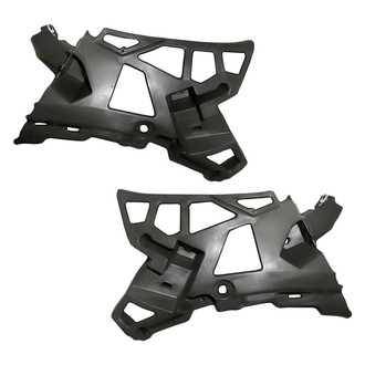 Replacement - Driver and Passenger Side Headlight Bracket Set (CAPA Certified)