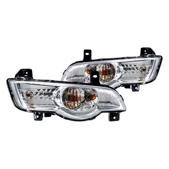 Replacement - Driver and Passenger Side Turn Signal/Parking Light Set (Standard Line)