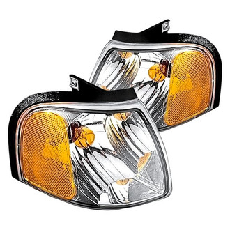 Replacement - Driver and Passenger Side Turn Signal/Corner Light Set (Standard Line)