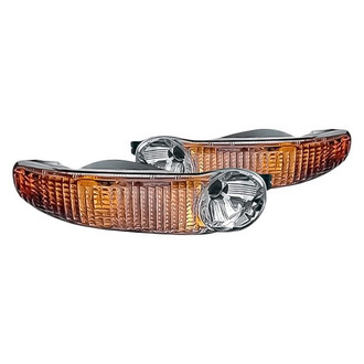 Replacement - Driver and Passenger Side Turn Signal/Parking Light Set (CAPA Certified)