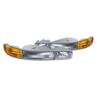 Replacement - Driver and Passenger Side Turn Signal/Parking Light Set (CAPA Certified)