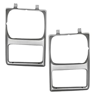 Replacement - Driver and Passenger Side Headlight Bezel Set (Standard Line)