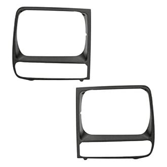 Replacement - Driver and Passenger Side Headlight Bezel Set (Standard Line)