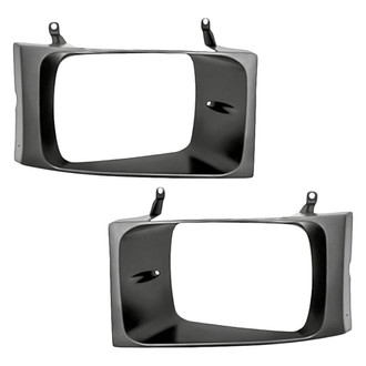 Replacement - Driver and Passenger Side Headlight Bezel Set (Standard Line)