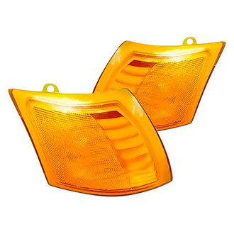 Replacement - Driver and Passenger Side Turn Signal/Corner Light Set (Standard Line)
