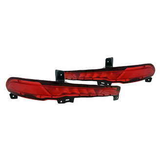Replacement - Rear Driver and Passenger Side Marker Light Set (CAPA Certified)