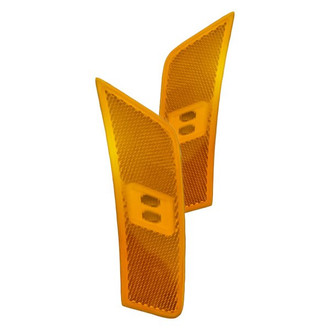 Replacement - Driver and Passenger Side Marker Light Set (CAPA Certified)