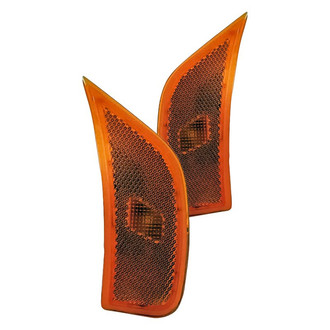 Replacement - Driver and Passenger Side Marker Light Set (CAPA Certified)