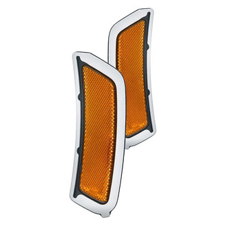 Replacement - Driver and Passenger Side Marker Light Set (CAPA Certified)